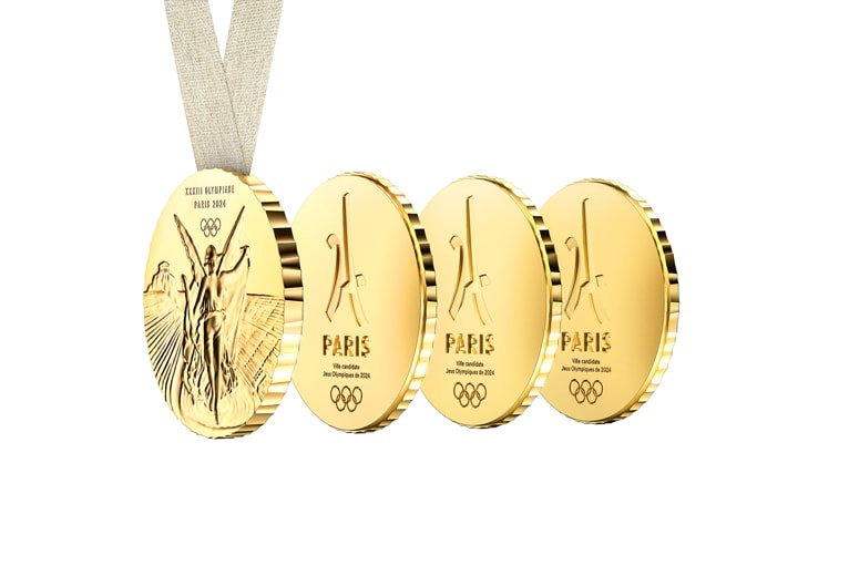 Philippe Starck の愛する人にシェアできる2024年パリ五輪メダル paris olympics medal