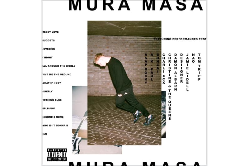 Mura Masa がA$AP Rocky や Desiigner らをゲストに迎えたセルフタイトルアルバム