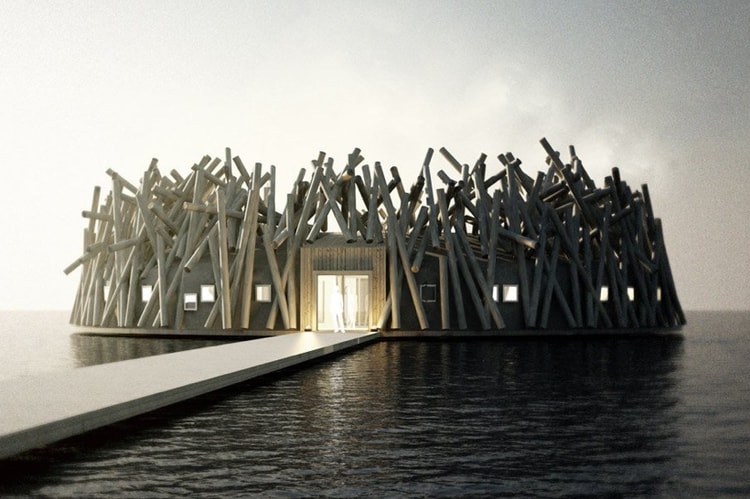 北欧の水面に浮かぶスパ・ホテル『Arctic Bath』で白夜やオーロラと過ごす旅へ