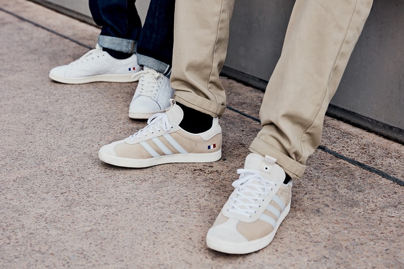adidas Consortium よりNYのALIFE とパリのSTARCOW が手掛けたスペシャルな Gazelle ＆ Stan Smith が登場