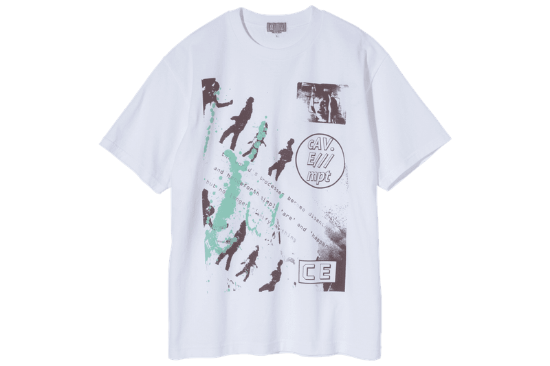 『CAVEMPT.COM』と〈C.E〉のショップのみで販売するプロダクトも登場 C.E 2017年秋冬コレクション第1弾が発売開始 ブラック グラフィック Tシャツ ホワイト 白 黒 シャツ