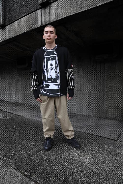 キーピースは〈C.E〉のデザイン哲学が落とし込まれたミリタリー＆スポーツウェア オールドスクールなスタイルを提案する C.E 2017年秋冬コレクション グラフィック アウター