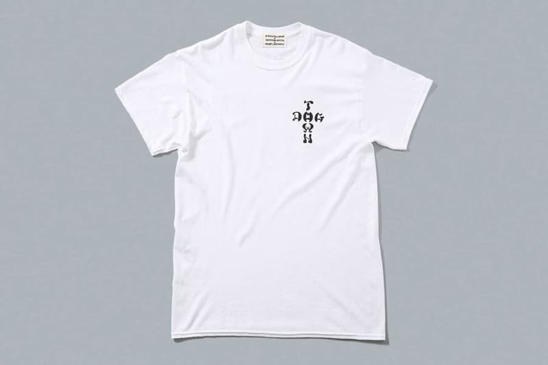 アメリカ西海岸のストリートマインドを色濃く反映したTシャツマニア垂涎のプリントTシャツ3型を展開  DOGTOWN x WOLVES SHEEP x nano・universe のトリプルネームTシャツ ホワイト ブラック