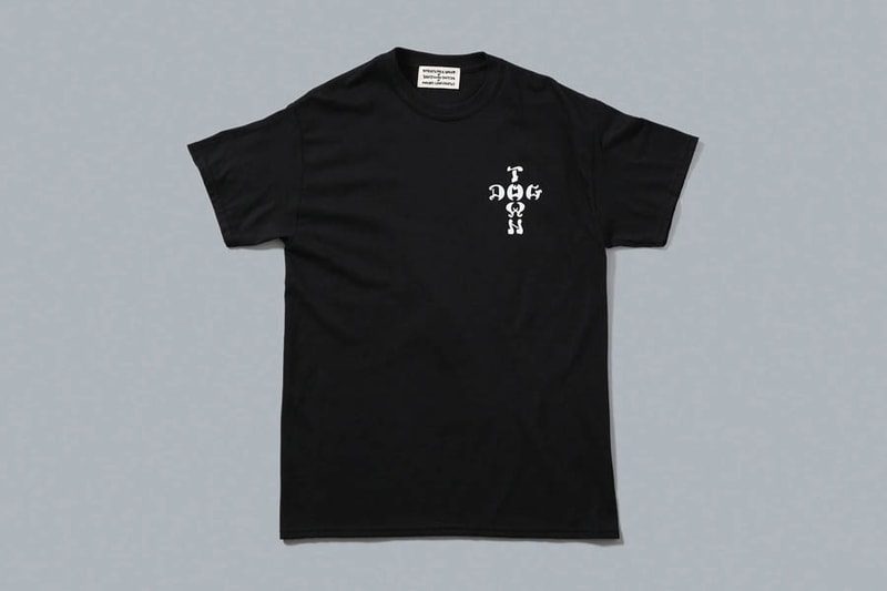 アメリカ西海岸のストリートマインドを色濃く反映したTシャツマニア垂涎のプリントTシャツ3型を展開  DOGTOWN x WOLVES SHEEP x nano・universe のトリプルネームTシャツ ホワイト ブラック