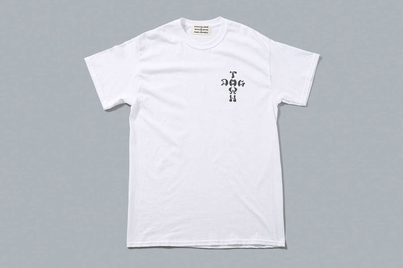 アメリカ西海岸のストリートマインドを色濃く反映したTシャツマニア垂涎のプリントTシャツ3型を展開  DOGTOWN x WOLVES SHEEP x nano・universe のトリプルネームTシャツ ホワイト ブラック