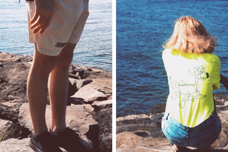 fathom よりお台場の新店舗限定アイテムにフォーカスを当てたルックブックが到着 ファゾム