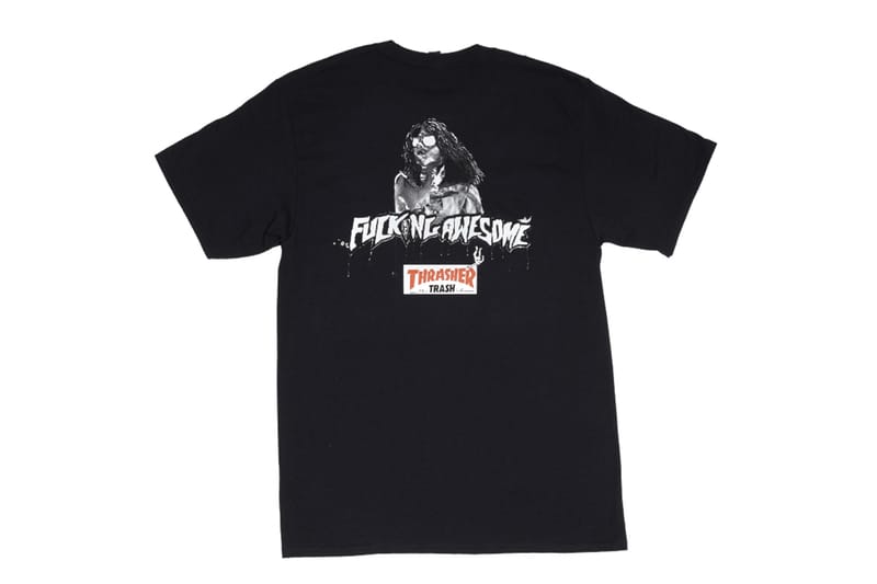 スケートテイスト溢れる Fucking Awesome x Thrasher のコラボアイテムが登場