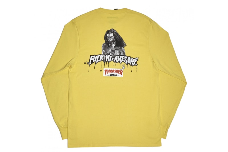 スケートテイスト溢れる Fucking Awesome x Thrasher のコラボアイテムが登場