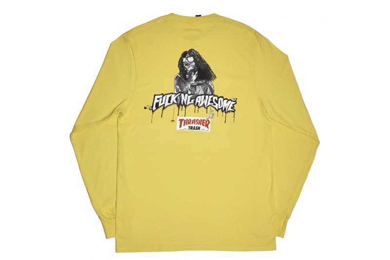 スケートテイスト溢れる Fucking Awesome x Thrasher のコラボアイテムが登場