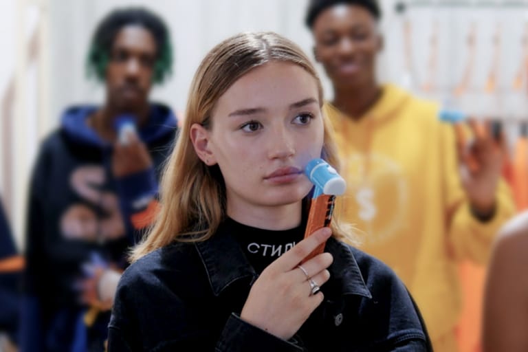 Heron Preston 2018年春夏コレクションのバックステージに潜入