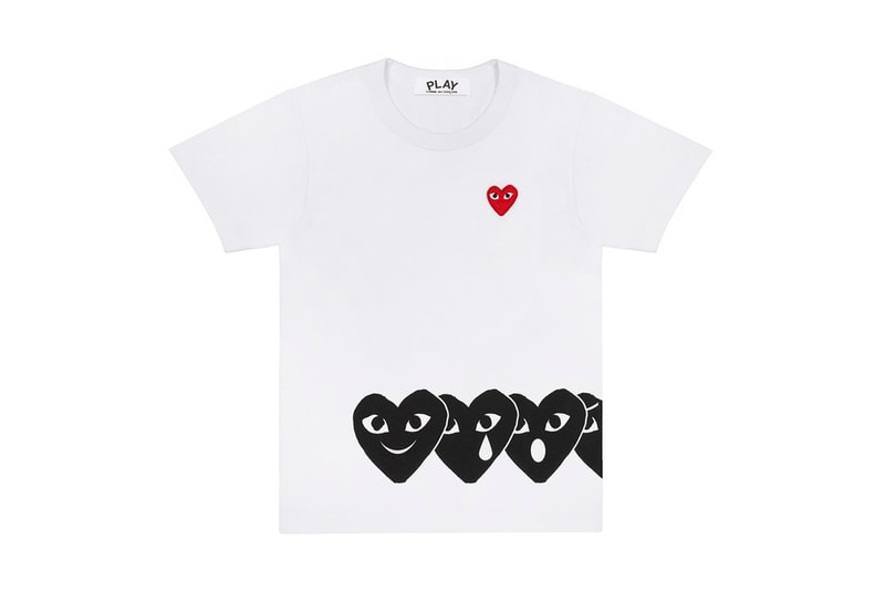 COMME des GARÇONS PLAY 絵文字 Tシャツ コレクション