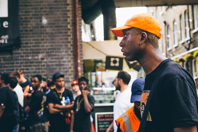 ロンドン　VLONE ポップアップ　初日　A$AP BARI