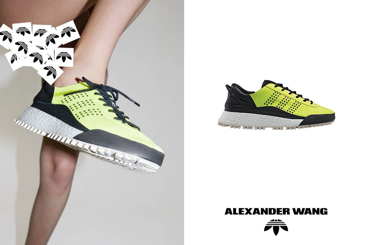 adidas Originals by Alexander Wang 第2弾　ルックブック　セカンドシーズン ネオンイエロー　ブラック
