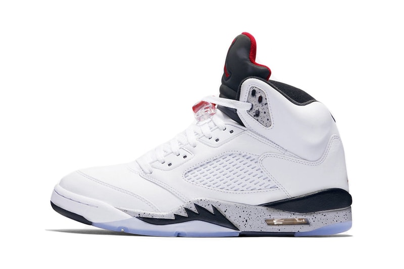 Air Jordan 5 "White Cement" をチェック Jordan Brand