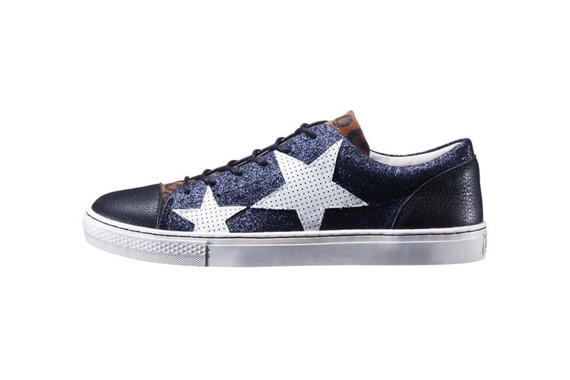 Converse アルベール・エルバス AVANT CONVERSE 2017年秋冬コレクション レパード モノクロ ラメ