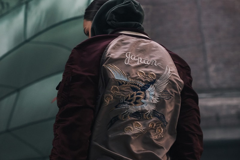 ボンバージャケット  Alpha Industries 2017年秋冬コレクション スカジャン トレンチコート ミリタリー カーキ