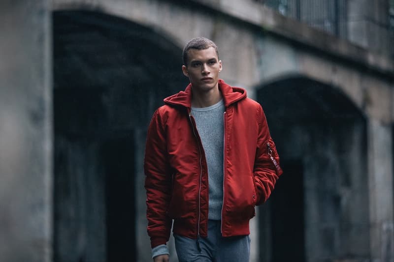 ボンバージャケット Alpha Industries 2017年秋冬コレクション スカジャン トレンチコート ミリタリー カーキ