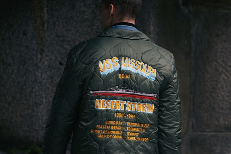ボンバージャケット  Alpha Industries 2017年秋冬コレクション スカジャン トレンチコート ミリタリー カーキ