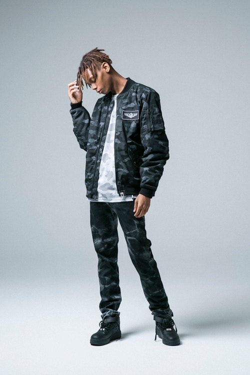 A BATHING APE® 2017年秋冬メンズコレクション ルックブック カモ柄