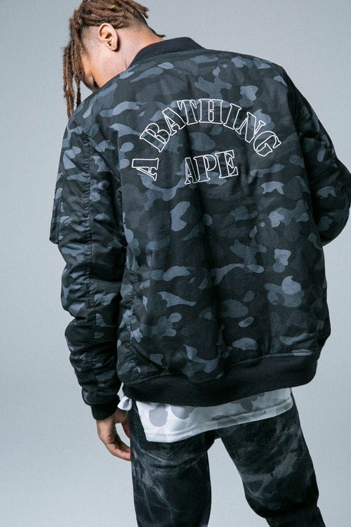 A BATHING APE® 2017年秋冬メンズコレクション ルックブック カモ柄