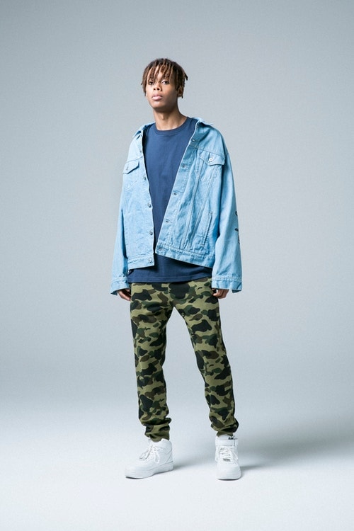 A BATHING APE® 2017年秋冬メンズコレクション ルックブック カモ柄