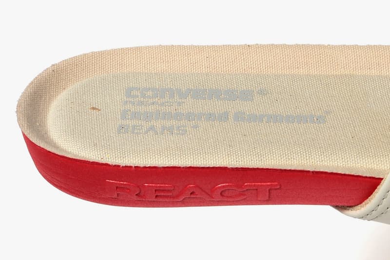 ALLSTAR 100周年を記念し Converse x Engineered Garments の左右非対称ペアが BEAMS より発売