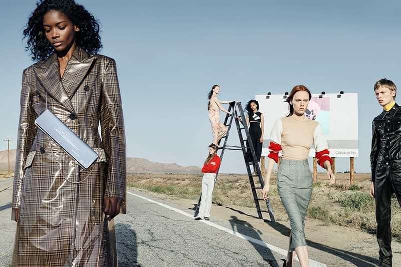 Calvin Klein が砂漠のハイウェイで撮影した2017年秋冬キャンペーンを公開 撮影はもちろん、Rafが最も信頼する古くからの友人 ウィリー・ヴァンダーピエール