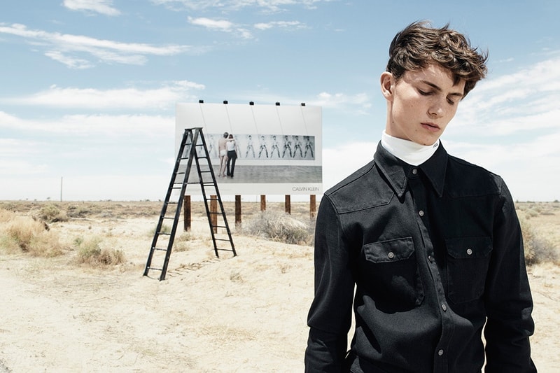 Calvin Klein が砂漠のハイウェイで撮影した2017年秋冬キャンペーンを公開 撮影はもちろん、Rafが最も信頼する古くからの友人 ウィリー・ヴァンダーピエール