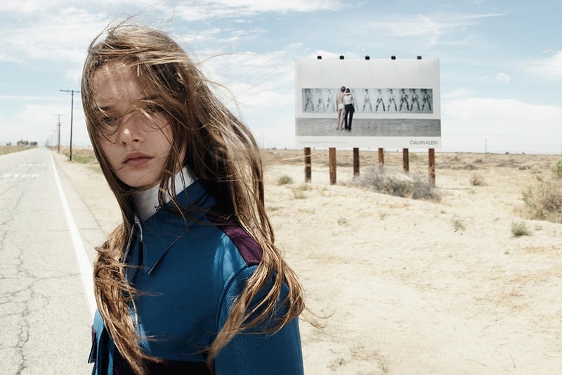 Calvin Klein が砂漠のハイウェイで撮影した2017年秋冬キャンペーンを公開 撮影はもちろん、Rafが最も信頼する古くからの友人 ウィリー・ヴァンダーピエール