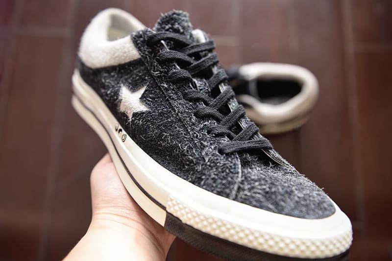 太極図や論語の一節が刻まれた CLOT x Converse の One Star KEVIN POON Edison Chen