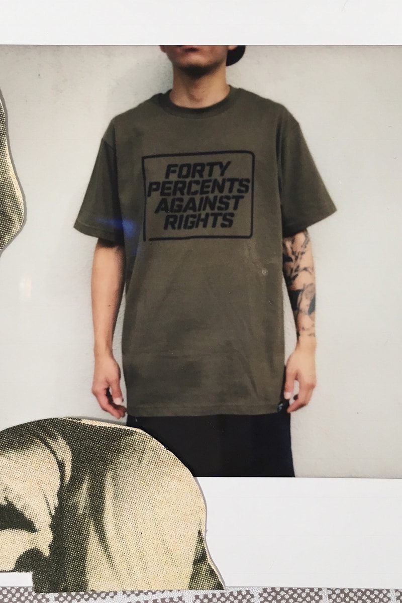 FORTY PERCENTS AGAINST RIGHTS より最新ルックブックが到着 フォーティー パーセント アゲインスト ライツ 40%