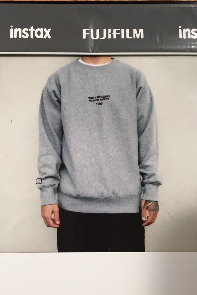 FORTY PERCENTS AGAINST RIGHTS より最新ルックブックが到着 フォーティー パーセント アゲインスト ライツ 40%