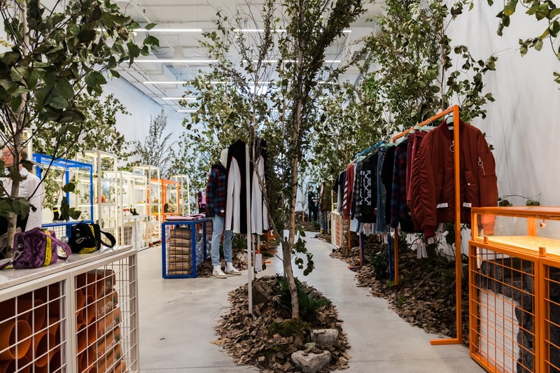 Off-White™ が NY にコンテンポラリーアートもフィーチャーするストア EM PTY GALLERYをオープン ny new  york official store virgil abloh