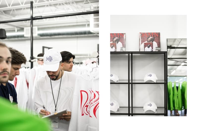 ケンドリック・ラマー の DAMN. ポップアップストア レポート Kendrick Lamar Black Market USA