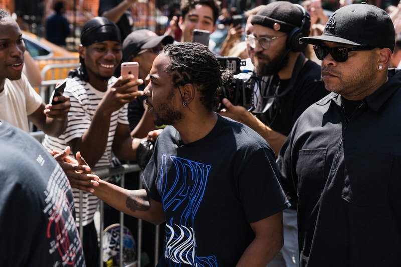 NYで開催中の Kendrick Lamar『DAMN.』ポップアップストア初日の様子をお届け　　ケンドリック・ラマー ダム