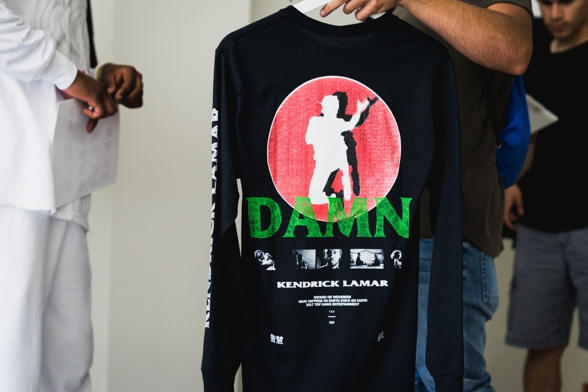 NYで開催中の Kendrick Lamar『DAMN.』ポップアップストア初日の様子をお届け　　ケンドリック・ラマー ダム