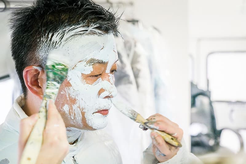 “見えない男” 現代アーティスト リウ・ボーリン  Moncler 2017年春夏キャンペーン