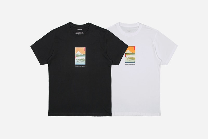 maharishi 2017年秋冬コレクションにラインアップするグラフィックTにクローズアップ マハリシ
