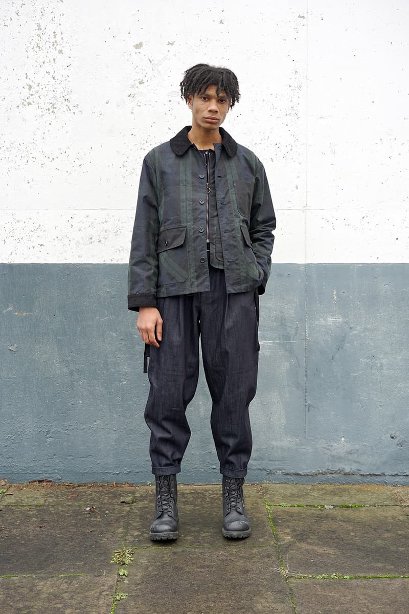 伝統的なスコットランド産の素材を使用した Nicholas Daley 2017年秋冬コレクション “Blackwatch” black blackwatch scottish kilt