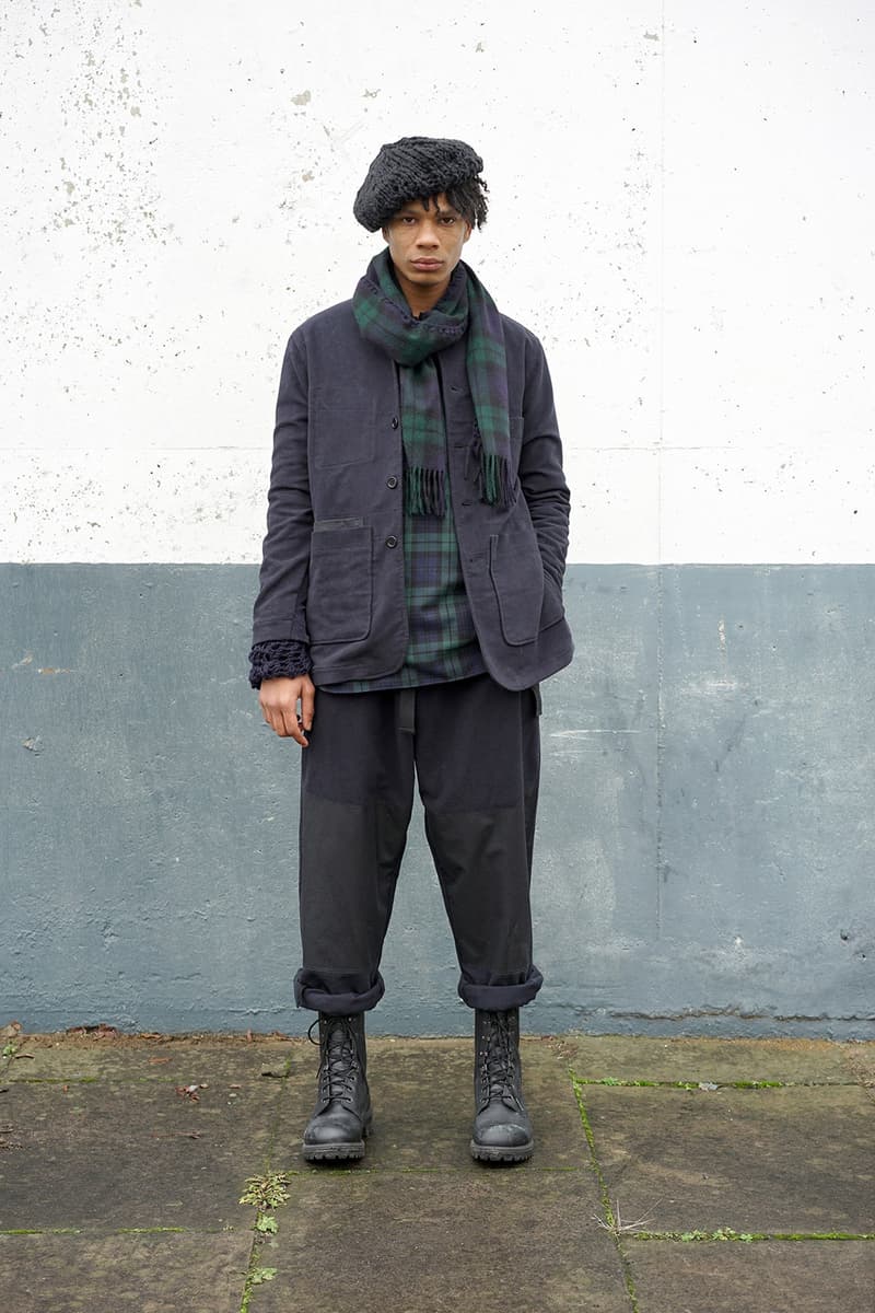 伝統的なスコットランド産の素材を使用した Nicholas Daley 2017年秋冬コレクション “Blackwatch” black blackwatch scottish kilt