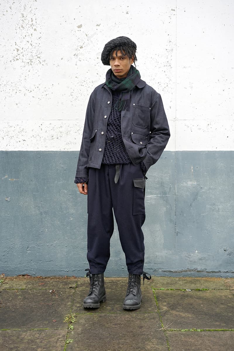 伝統的なスコットランド産の素材を使用した Nicholas Daley 2017年秋冬コレクション “Blackwatch” black blackwatch scottish kilt