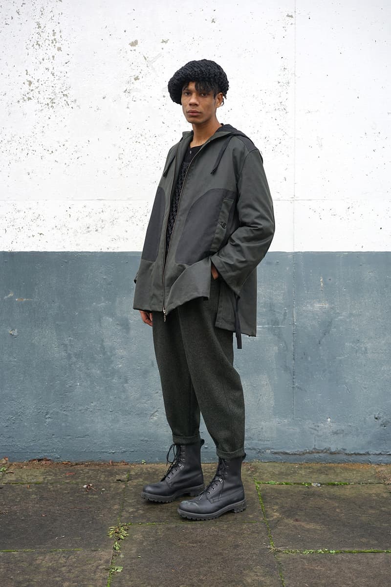 伝統的なスコットランド産の素材を使用した Nicholas Daley 2017年秋冬コレクション “Blackwatch” black blackwatch scottish kilt