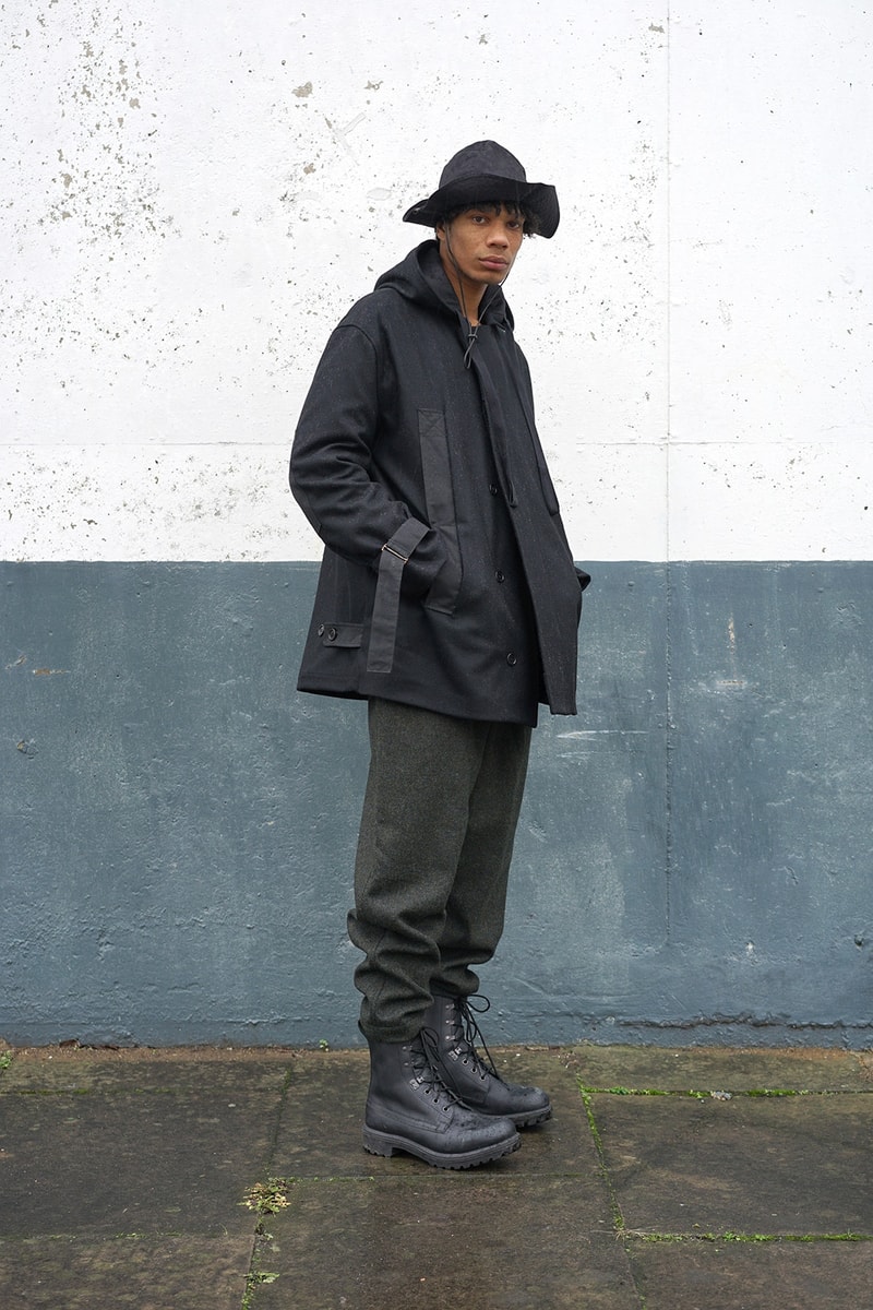 伝統的なスコットランド産の素材を使用した Nicholas Daley 2017年秋冬コレクション “Blackwatch” black blackwatch scottish kilt