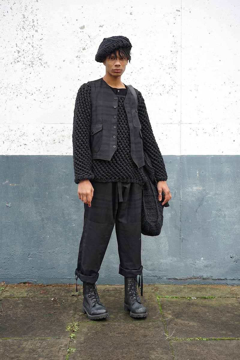 伝統的なスコットランド産の素材を使用した Nicholas Daley 2017年秋冬コレクション “Blackwatch” black blackwatch scottish kilt