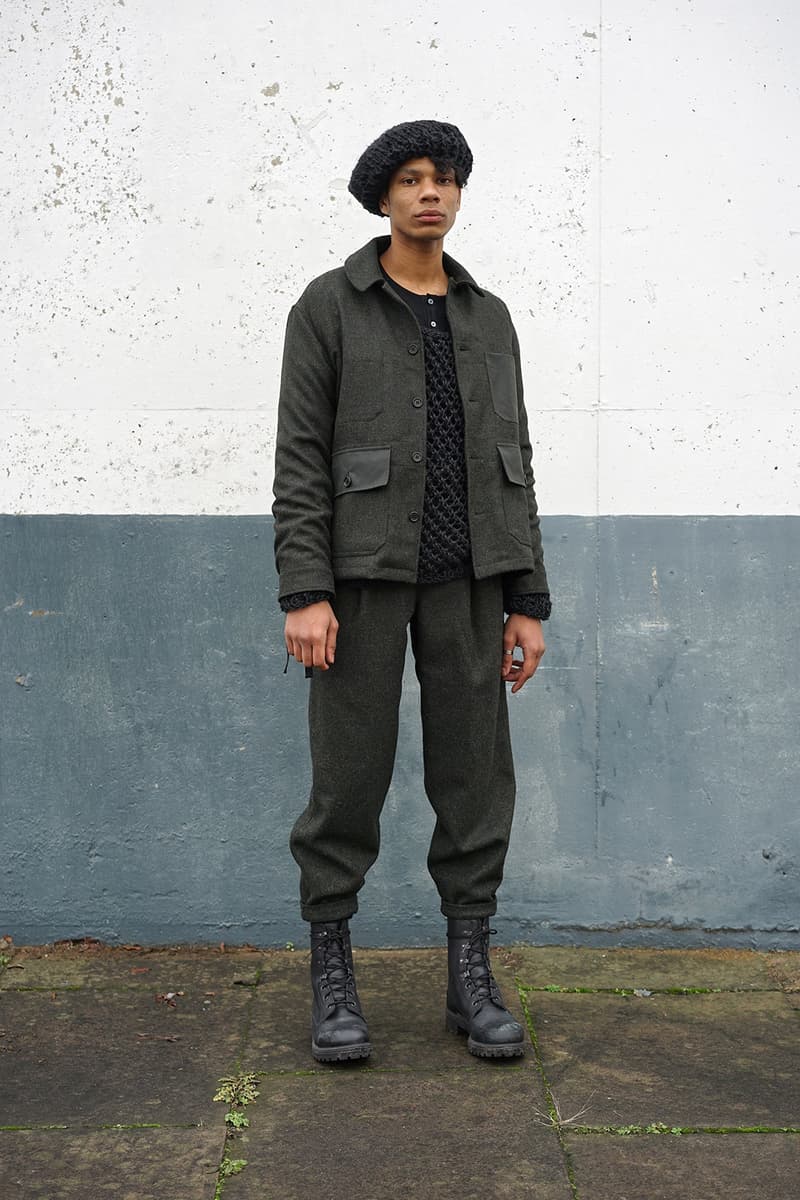 伝統的なスコットランド産の素材を使用した Nicholas Daley 2017年秋冬コレクション “Blackwatch” black blackwatch scottish kilt