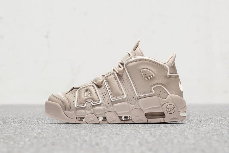 上品なボーンカラーで包まれた Nike Air More Uptempo ニューモデルが登場