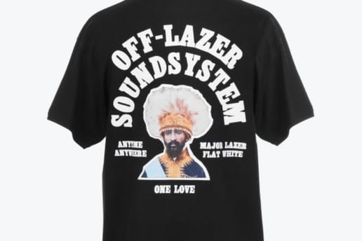 Off-White™ x Major Lazer から限定コラボ Tシャツ "OFF LAZER” が登場