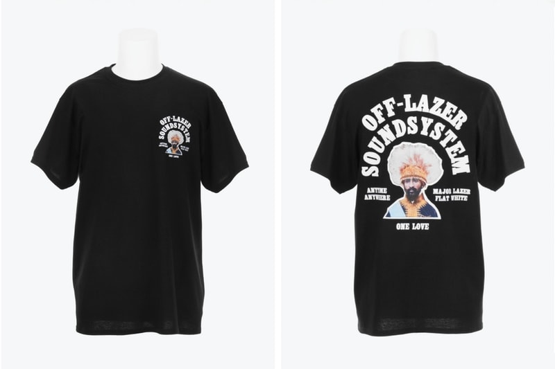 Off-White™  Major Lazer 限定 コラボ Tシャツ OFF LAZER SOUNDSYSTEM