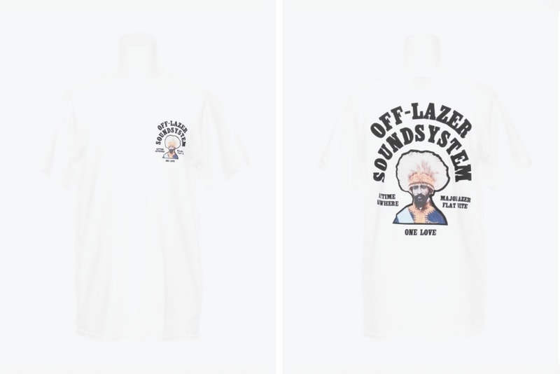 Off-White™  Major Lazer 限定 コラボ Tシャツ OFF LAZER SOUNDSYSTEM