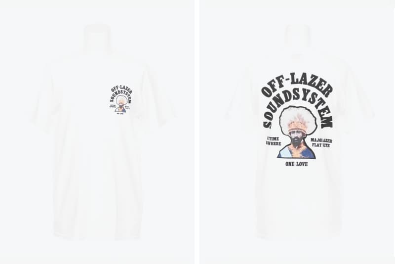 Off-White™ Major Lazer 限定 コラボ Tシャツ OFF LAZER SOUNDSYSTEM